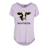 Muhtivation Damen Slub Shirt